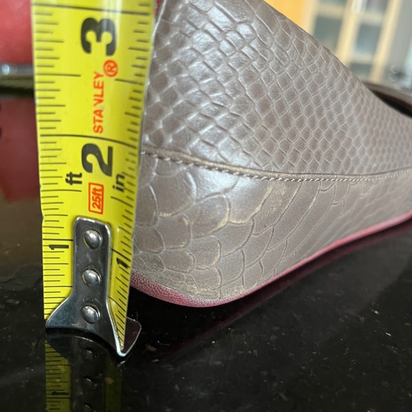 FitFlop, very good condition, animal print Brown Leather Slip-on Ballet flat - Picture 14 of 16